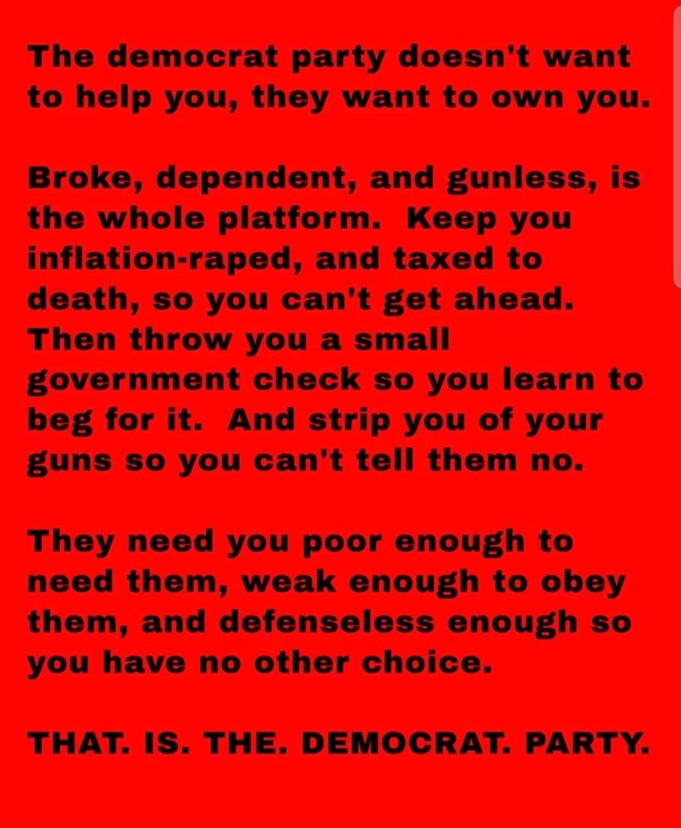 AmericanMan70's tweet photo. #VoteRedToSaveAmerica DO NOT vote for this Democratic party. It is not the same as it was 20 years ago. It has been taken over by socialists and woke ideology. https://t.co/RiYz1LN52h