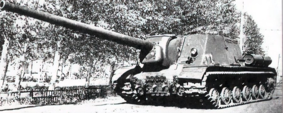 Tank_Archives's tweet photo. Discussions of where to mount the OBM-51 high power 122 mm gun began #OTD in 1943. The gun was originally intended to go into a new turret on the KV-1S chassis, but high power 122 and 152 mm guns were only installed in fixed casemates. #tanks #history #WW2 #WWII https://t.co/jqanqvCNdv