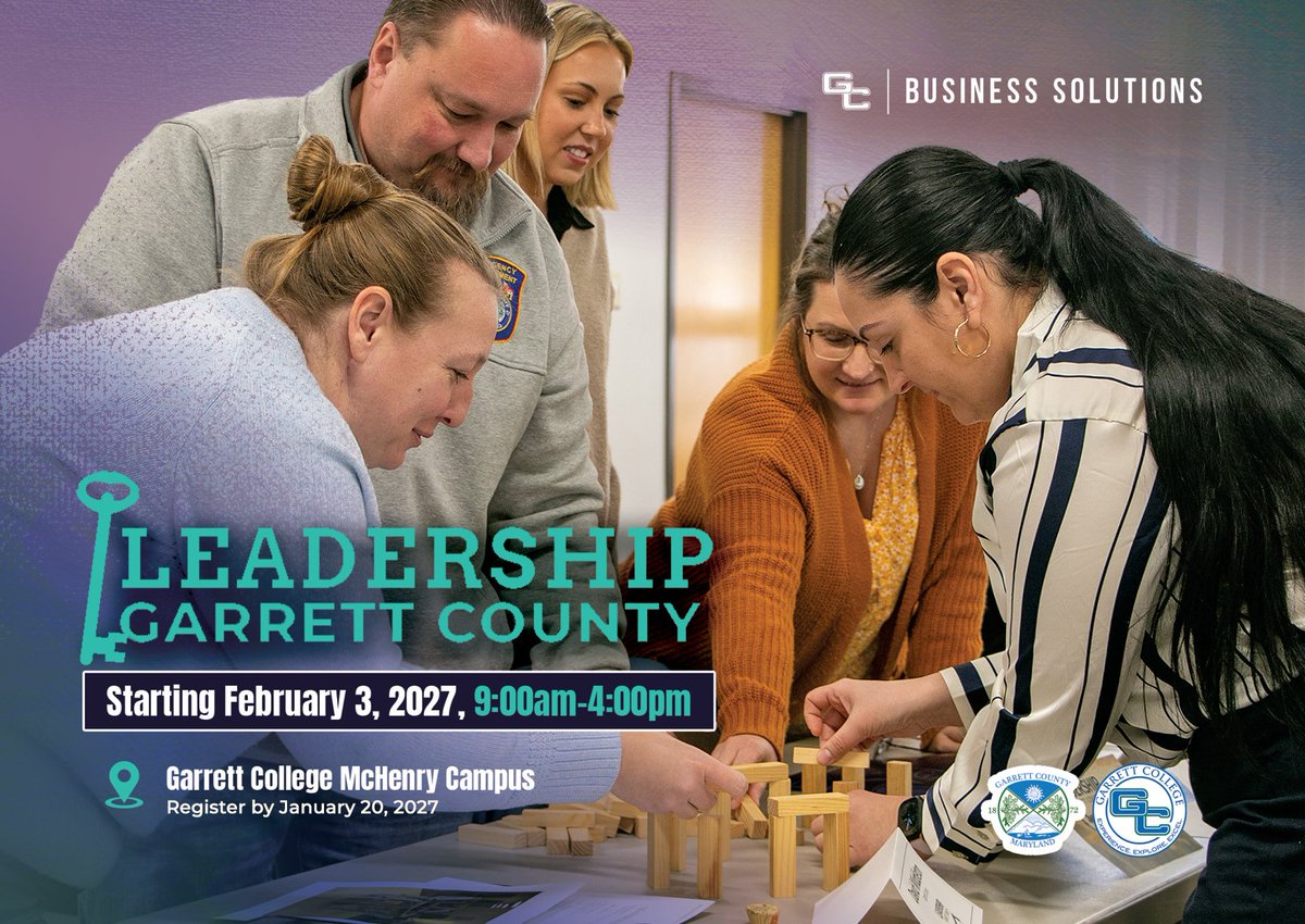 GC_CEWD's tweet photo. 🌟 Lead Where You Live! Grow your skills &amp; network with Leadership Garrett County. Starts Feb. 3. Register by Jan. 20: https://t.co/i7Hjj3loNE https://t.co/kKmm89FJ6j