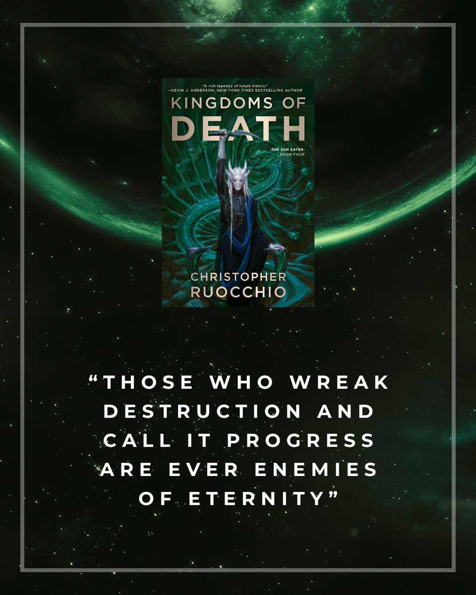 dawbooks's tweet photo. We're now one month away from the release of Songs of the Sun Eater, and it cannot get here fast enough. As we wait, check out your favorite quotes from the fourth book, Kingdoms of Death. 

Preorder Songs of the Sun Eater: https://t.co/HBs5vrwVCM https://t.co/H1i4PeOCLz