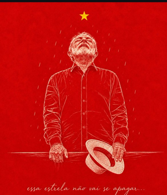 santr1ste's tweet photo. @igortele5 Fizemos historia. 

Nossa pátria continuará sendo livre.

#LulaMaiorDoMundo https://t.co/gjmieptA2L