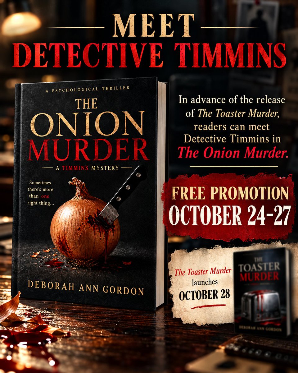 GebGordon's tweet photo. @Davidblr7777 The Onion Murder is free today. Get your copy on Amazon: In Canada: https://t.co/elEMChi6Wm. In the U.S.: https://t.co/U0s2AJRvzC https://t.co/EzLBdcaOrj