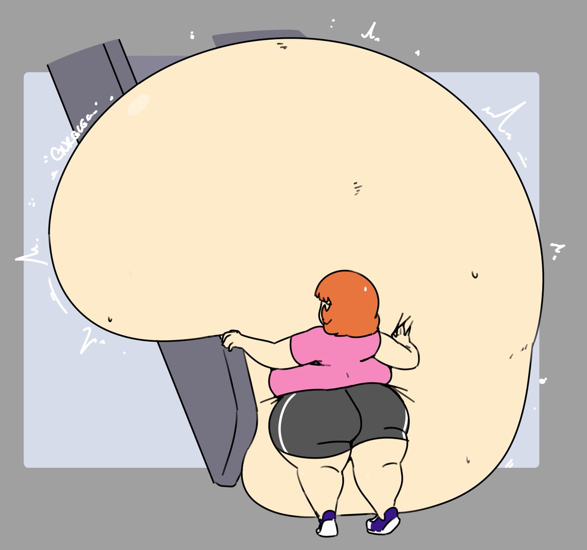 _brocolee_'s tweet photo. Escalator stuck moment https://t.co/bAVUjU7hYn