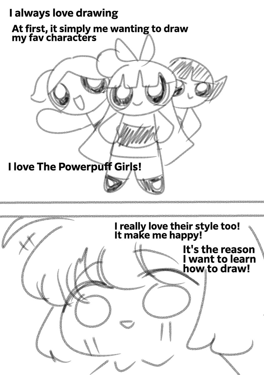 FantasiaAnisa's tweet photo. Personal rant about learning art 
(1/4) https://t.co/E8OUYKblOO