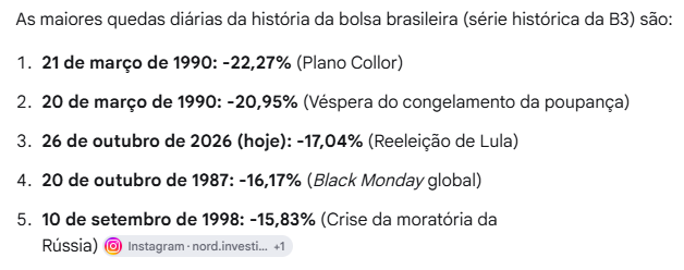 stuartdois's tweet photo. A reeleição do Lula já está no mesmo patamar que cataclismos financeiros globais. Parabéns a quem fez parte disso 👏 https://t.co/EP7v2mKVPh