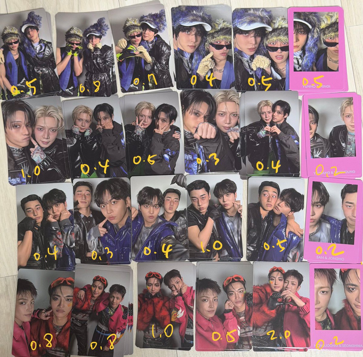 sellerkrproxy's tweet photo. WTS / ATEEZ GOLDEN HOUR PT5 POCABUM PHOTOCARD PC 에이티즈 골든아워 파트5 포토카드 포카앨범 포카 앨포 양도 판매 
 
0.5⬆️

배송비 +0.2 (delivery fee) 
kr bank / wise / paypal ⭕️ bulk sale⭕️

https://t.co/mdjFHcGxTT

홍중 성화 윤호 여상 산 민기 우영 종호 https://t.co/6RCQgq48Q5