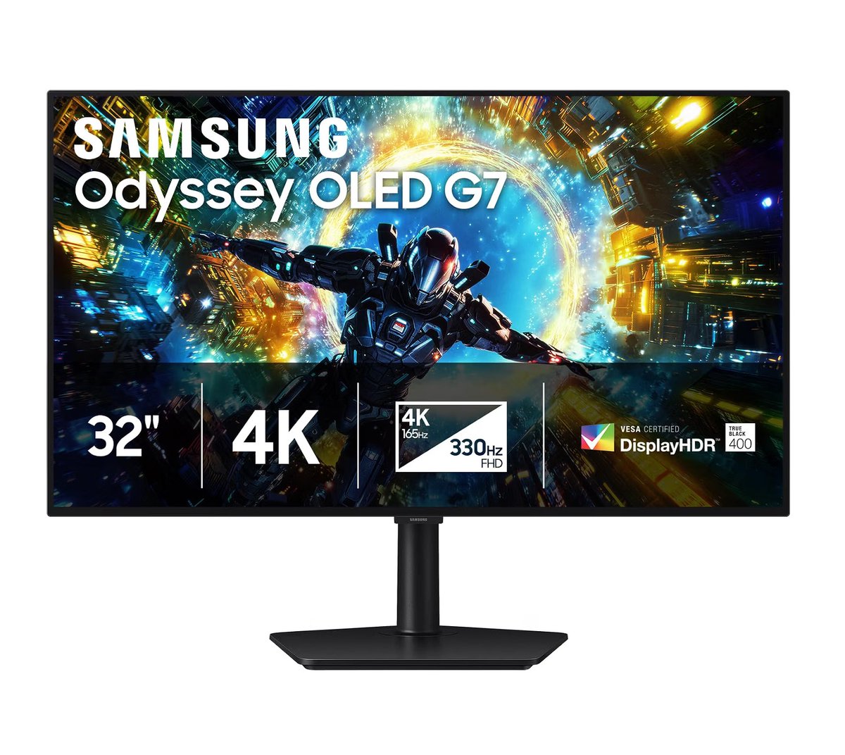 HelpMeFindDeals's tweet photo. Top Samsung Odyssey Gaming Monitor: https://t.co/WtO0hue7Gh (Ad)

Samsung 32" Odyssey OLED G7 (G73SH) Series Gaming Monitor, 4K Resolution, 165Hz, Dual Mode FHD 330Hz, 0.03ms, Glossy OLED, G-Sync Compatible, 3-Yr Warranty, for $699.99 (36% off)

The Samsung Odyssey OLED G7 is a strong pick for GTA 6 on PS5 and Xbox Series X, especially if you want a larger 32 inch screen with true 4K detail and OLED contrast. Deep blacks, HDR True Black 400, HDR10+ Gaming, and near instant 0.03ms response time should make nighttime streets, interiors, bright outdoor scenes, and fast driving sequences look more cinematic and responsive.

For PS5 and Xbox Series X, the real advantage is getting 4K OLED picture quality with VRR support and enough refresh rate headroom for high frame rate console modes, while G SYNC compatibility and FreeSync make it equally useful for PC gaming. On PC, you can use 4K at up to 165Hz for visually rich games or switch to Full HD at up to 330Hz for competitive shooters and other fast paced titles.

At $699.99, the real value is getting one 32 inch OLED that can serve as a GTA 6 focused PS5 and Xbox Series X display, a 4K high refresh PC gaming monitor, and a 330Hz competitive gaming screen. The adjustable stand, Pantone validated color, and three year warranty add even more value for a setup you plan to keep for years.

#CommissionsEarned #OLED #Gaming #PS5 #GTA6 #AmazonFinds