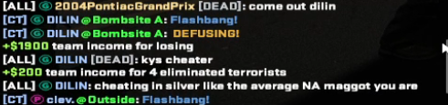 clevcs2's tweet photo. FOUL LANGUAGE WARNING!

not gonna give this freak anymore attention but if you want to see even more what he said in game here you go; https://t.co/4p2Qr9gIT3 https://t.co/OQrUgCe7Nk