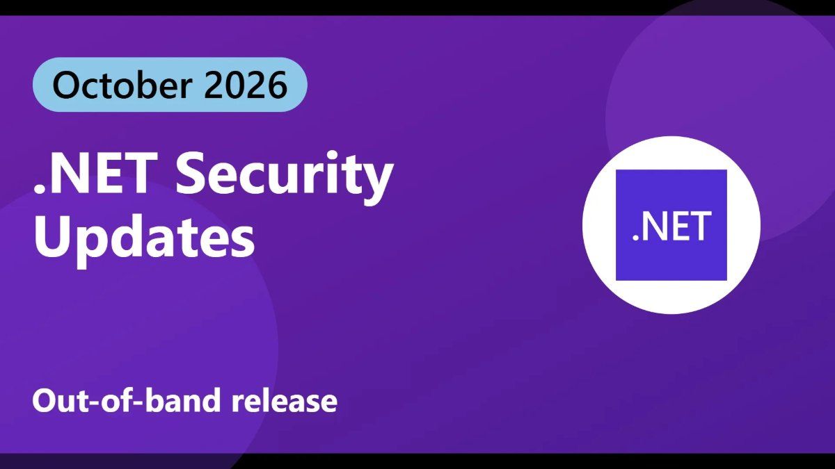 TrailheadTech's tweet photo. Update your .NET 8, 9, and 10 installs and .NET 11 RC3 now. Microsoft released fixes for Brotli decompression and tarball ownership CVEs. #dotnet #security

https://t.co/vFyxxtponO https://t.co/p5j82Qhb7i