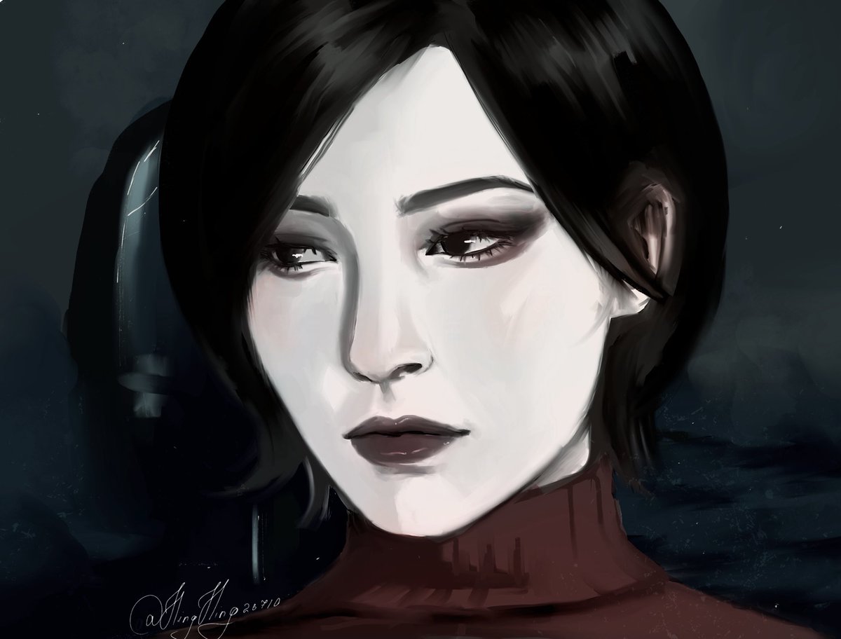 NingNing26710's tweet photo. My Ada Wong collection of canvases 🌺👠| #AdaWong #ResidentEvil4 #ResidentEvil https://t.co/sac1Ms1KYy