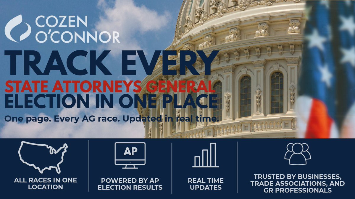StateAGReport's tweet photo. #Antitrust. #Privacy. #Consumerprotection. #Healthcare. AG elections matter. We'll be covering all 31 races on election night. #stateAG Bookmark it: https://t.co/V2YzG6I6Jw https://t.co/X9vEn7Nxtw