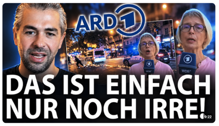 PRESSECOP's tweet photo. Frankreichs Krawalle! ARD-Analyse sorgt für Kopfschütteln: Die HITZE war's! https://t.co/NE5PaGqvar https://t.co/DDbt5Yidv0