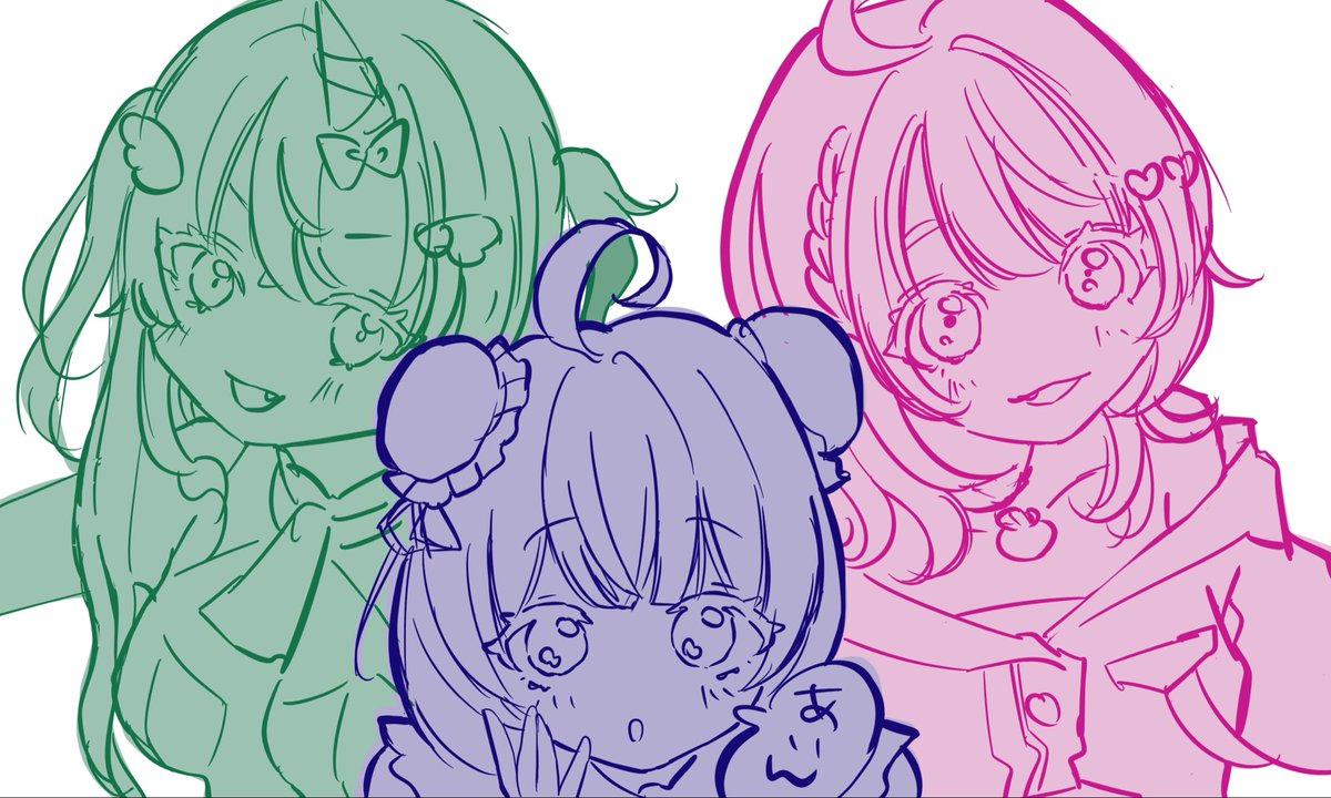 _samechan2_'s tweet photo. ねりんご🧡あかりん🧡らむち https://t.co/3A3NKvV0hW