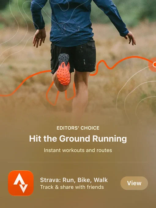 Strava: Run, Bike, Walk – Hit the Ground Running