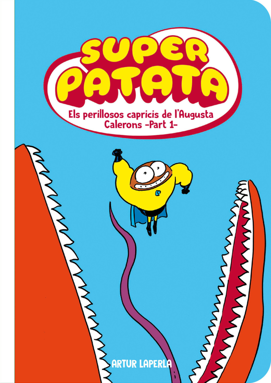 comicat's tweet photo. Novetats de novembre de Beascoa @penguinllibres
(1a part): Superpatata vols. 8 a 11 (aquest darrer és inèdit), d'Artur Laperla  
https://t.co/tB1shZ7zAm https://t.co/5Ka5bv24Ez