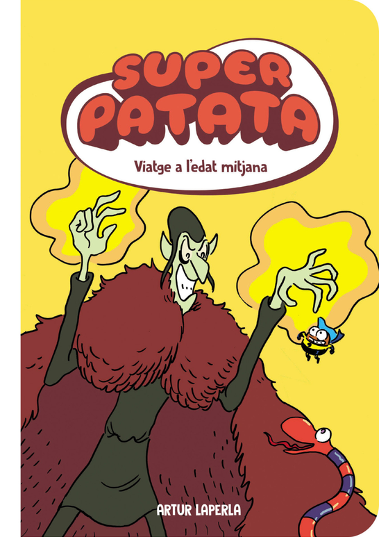 comicat's tweet photo. Novetats de novembre de Beascoa @penguinllibres
(1a part): Superpatata vols. 8 a 11 (aquest darrer és inèdit), d'Artur Laperla  
https://t.co/tB1shZ7zAm https://t.co/5Ka5bv24Ez