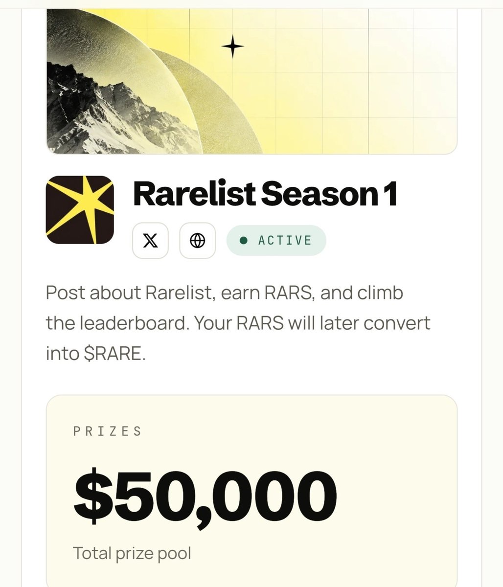 mdshamim12249's tweet photo. Rarelist Season 1 $50k USDT + $RARS Token 🔥🔥

Connect X Complete Task And Keep Post Quality Content ❤️

Joined: https://t.co/VqFkqJ7j3t https://t.co/rsM0W0Qh1g