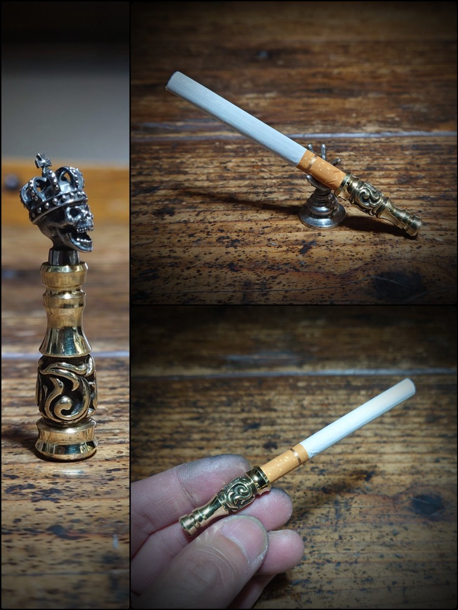 MOBFACTORY27's tweet photo. 【新作情報】
唐草2BAミニホルダー
新型木製ホルダー

@muramatsu_0110 さんに納品予定ですm(_ _)m

#mobfactory #シガレットホルダー #コニカルホルダー #シガリロホルダー #喫煙具 https://t.co/T0SZRBnJRt