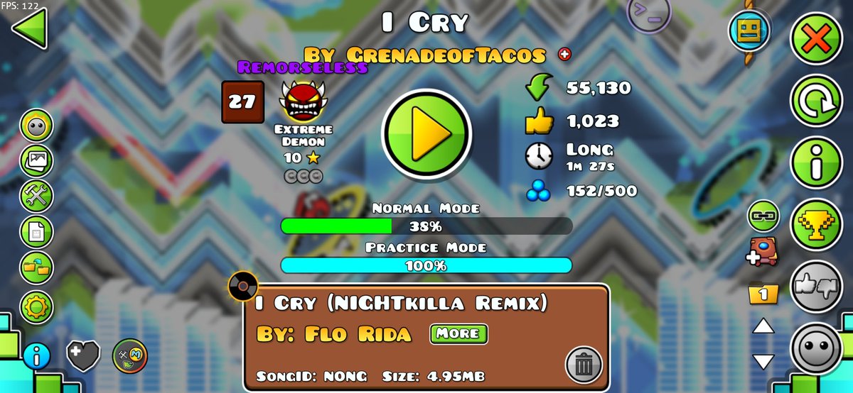 electringly's tweet photo. I dont know how i got to the middle of the first wave first try but ok https://t.co/2wh2Q5qkPl