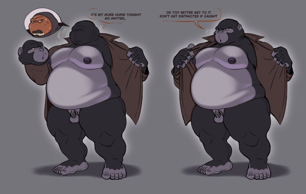 Shiny_Owy's tweet photo. Gorilla outing https://t.co/ADAGR6pZmH