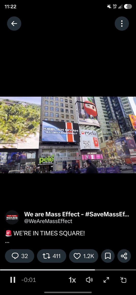 U_N_I_F_I_E_D's tweet photo. @IGN There's even a billboard in Times Square! That's how serious this shit is! #SaveMassEffect #SellMassEffect https://t.co/s8eRoMlyGW