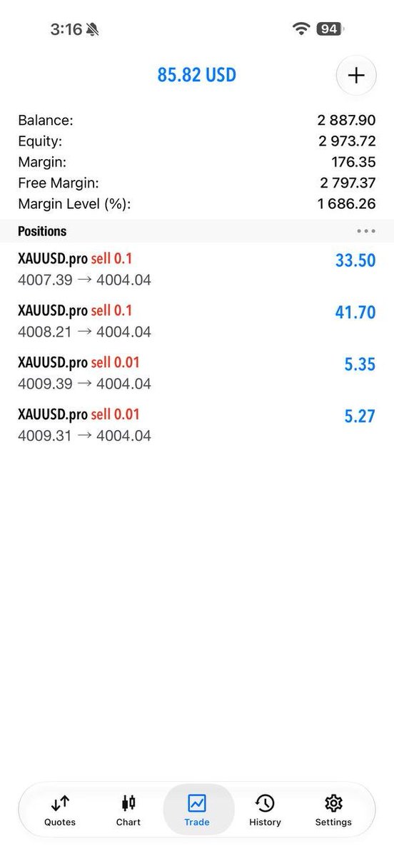 AltinTraderTR's tweet photo. START SMART. STAY UPDATED. 📈
🔥 We kicked off the session with a profitable first trade! Follow our GOLD updates and join the community today.
👉 https://t.co/5b2WxGuCmn
#FreeSignals #GoldTrading #XAUUSD https://t.co/izMiZnwRiQ