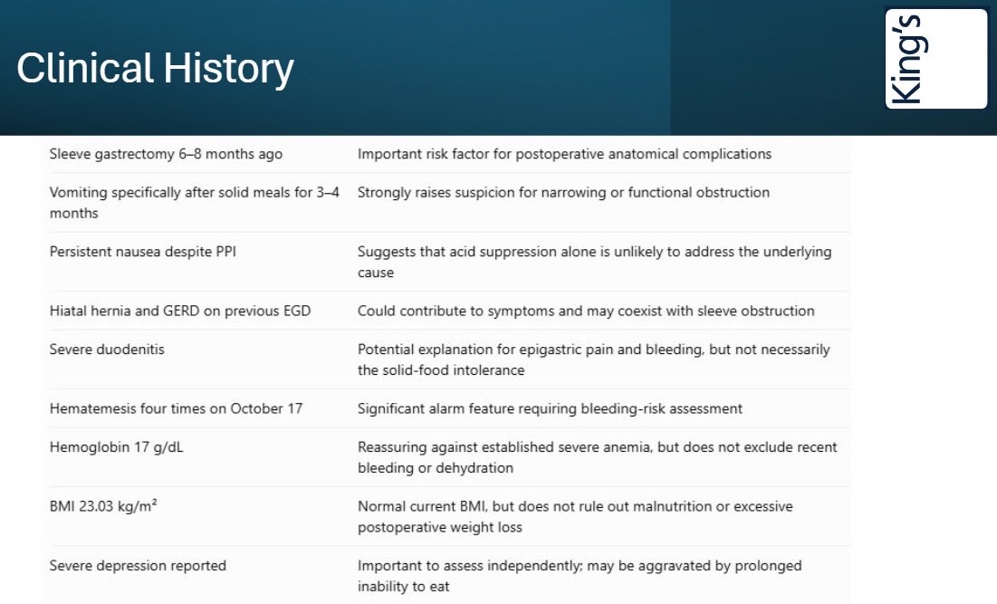 drpathai's tweet photo. ESOPHAGEAL CANCER AT 24. DID THE STORY BEGIN AT 10?

Recently, we encountered a 24-year-old with esophageal adenocarcinoma, extensive high-grade dysplasia and Barrett’s-type changes.

An extraordinary diagnosis at this age!

But one question keeps bothering me.

What if chronic reflux had started when he was only 10?

We don’t know his childhood history. But imagine a severely obese child suffering from persistent reflux for years.

Who follows that child?

Do pediatric gastroenterology services have sufficient capacity?

Is upper GI endoscopy accessible and covered when clinically indicated?

Are we recognizing warning symptoms early enough?

Not every child with reflux needs endoscopy. Most will never develop cancer.

But persistent reflux should never be ignored simply because the patient is young.

Cancer diagnosed at 24 may raise questions about healthcare opportunities missed years earlier.

#GERD #BarrettsEsophagus #EsophagealCancer #ChildhoodObesity #PublicHealth