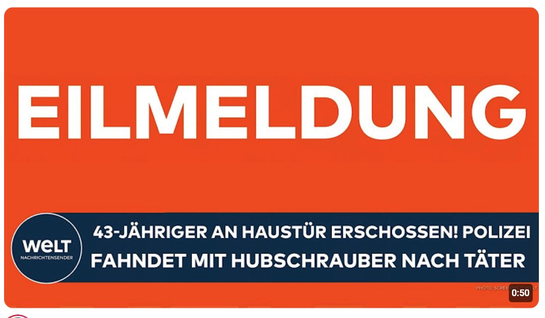 PRESSECOP's tweet photo. EILMELDUNG: Tödliche Schüsse an der Haustür! Mann (43) erschossen – Täter auf der Flucht! https://t.co/A2C2dx5QAX https://t.co/4DKpuQPZDO