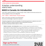 Photo by MAiD in Canada (@MAiDCanada2016)