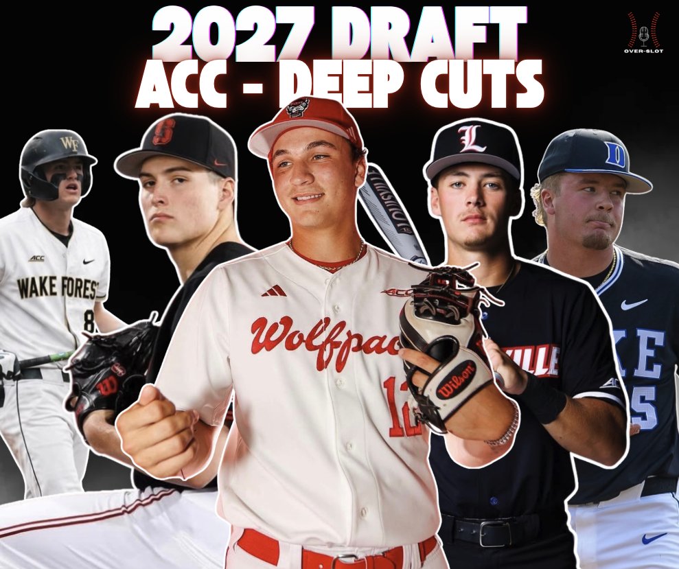 OverSlot_'s tweet photo. Part 5 of Deep Cuts is here. With it comes 17 prospects from the ACC we believe will open the eyes of scouts in the spring.

These guys may not be plastered on draft boards yet, but they will be... here's why:

👇STORY👇 https://t.co/ejkTbjNCB9