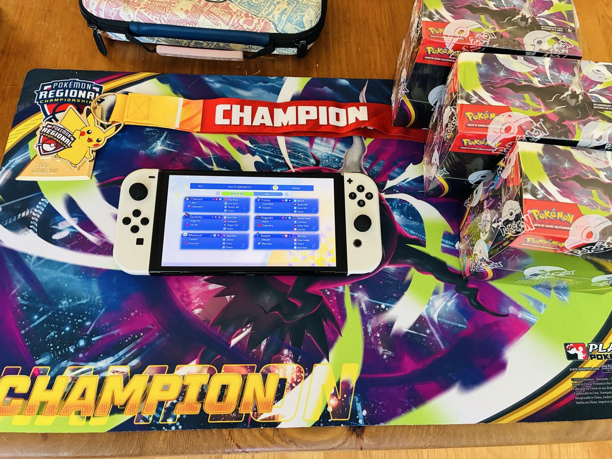 AnimusVGC's tweet photo. Puebla champion! Team inspired by @MimikyuFool, Froslass patched some match ups.

Could not have accomplished this without my core vgc advisors and friends
@rovbmc @tonyflygon @FlamingVictini @1Finabas @superstarpearl6 @mattadome 

https://t.co/JjiqSlPhcS
Replica: 0QK4AB237U https://t.co/sAkkmnlc4Z