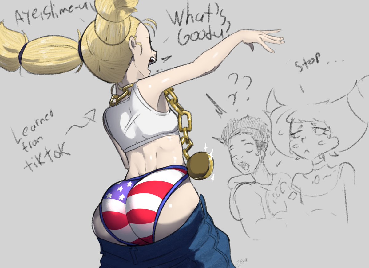 OLerito's tweet photo. bubble booty ass butt witch Momo (only relevant for her butt and being cuter than everyone else btw) cant keep her pants up https://t.co/1i3EUXp5wF
