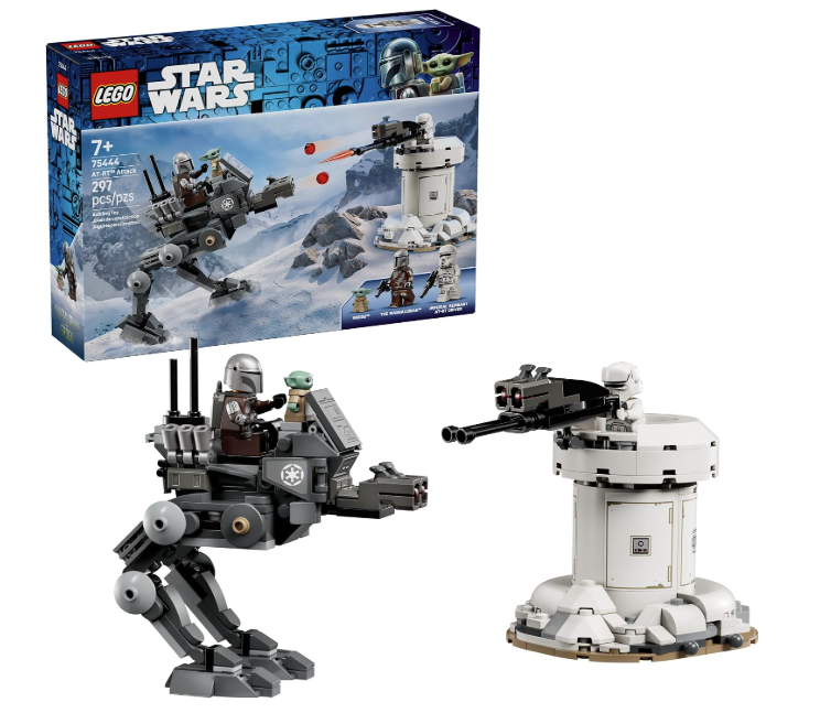 TheBrickName's tweet photo. This LEGO Star Wars AT-RT Attack 75444 set is 20% off right now if you're looking for a small build.

https://t.co/leSpuA4swm

#lego #starwars #legostarwars #disney https://t.co/h1zBAOVDtm