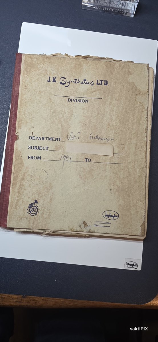 saktinew's tweet photo. Glad that i have been doing the same since the past 45yrs. In my 1st job in JK Synthetics, Kota, 1981, we were given Notebooks https://t.co/7vDQhapym7