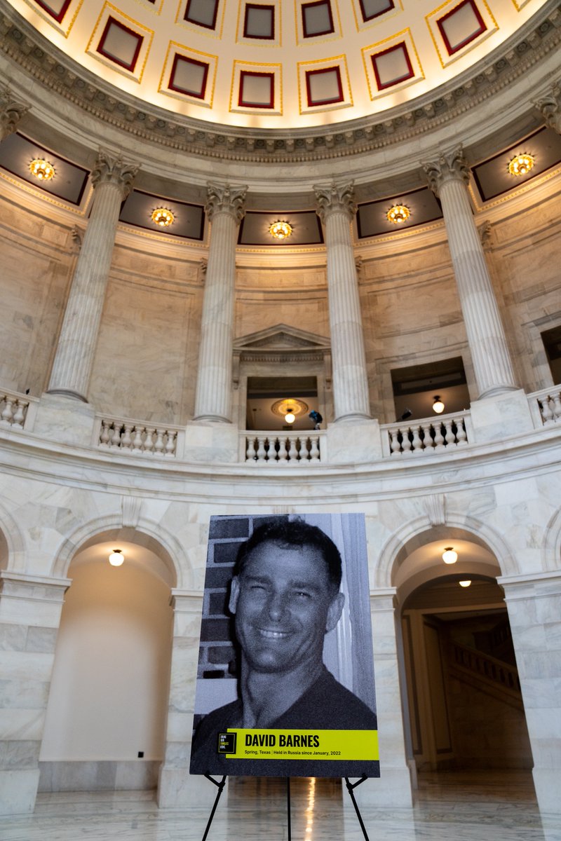 BOFHcampaign's tweet photo. Let's not forget our Americans in Russia. 
David Barnes.
Wrongfully detained by Russia since 2022. https://t.co/5fGADGSgUr