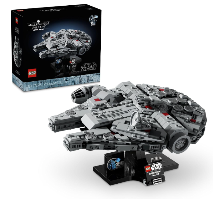 TheBrickName's tweet photo. This LEGO Star Wars Millennium Falcon 25th Anniversary Collectible set is 20% off right now if you're looking for nice display piece.

https://t.co/UoC45MCSiR

#lego #starwars #legostarwars #disney https://t.co/ZburFMSewI