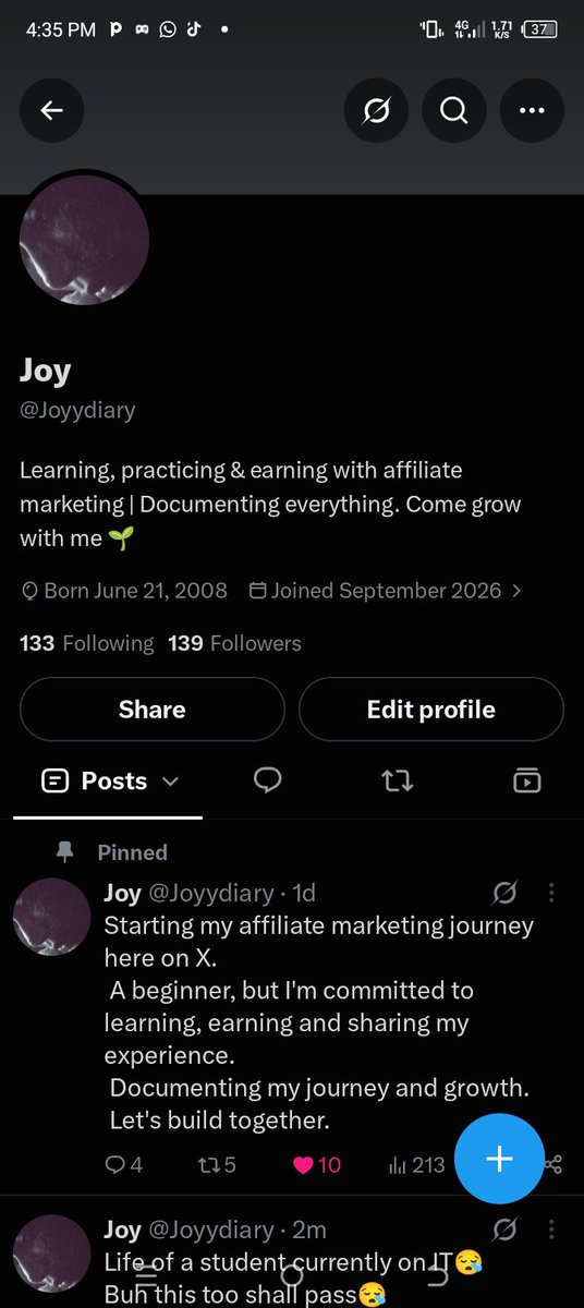 Joyydiary's tweet photo. Currently on 100+ followers
Thanks to all my mutuals https://t.co/JOoNAs71QF