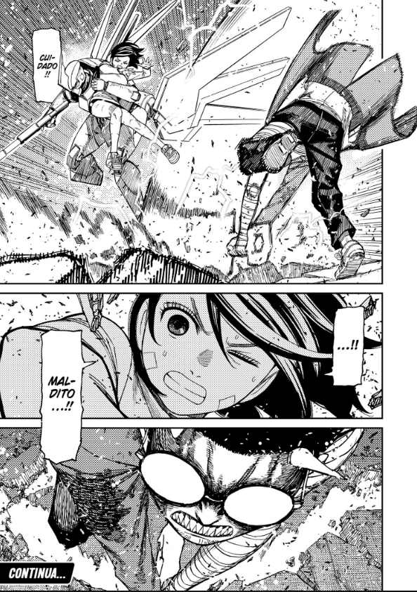shadowarlok's tweet photo. Dandadan #250

O Okarun totalmente cegado pelo ódio e ciúmes, perdeu o controle e ta atacando até a própria Momo https://t.co/jJPbj0iWs5