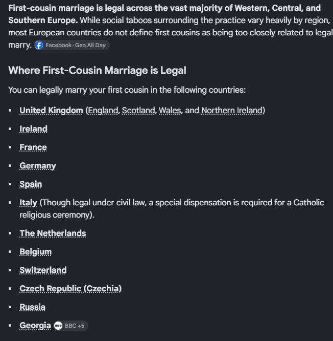 KINGA7UU's tweet photo. @KingLongshanks9 cousin marriage was okay back then and legal now in several european countries https://t.co/7FptTIyUQQ