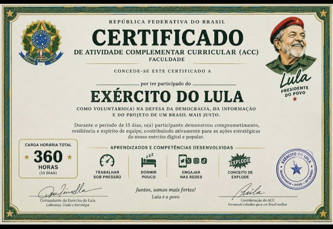 wlbeu's tweet photo. #10MilhoesDeSoldados10MilhoesDeVotos https://t.co/hvFwYv5J6x