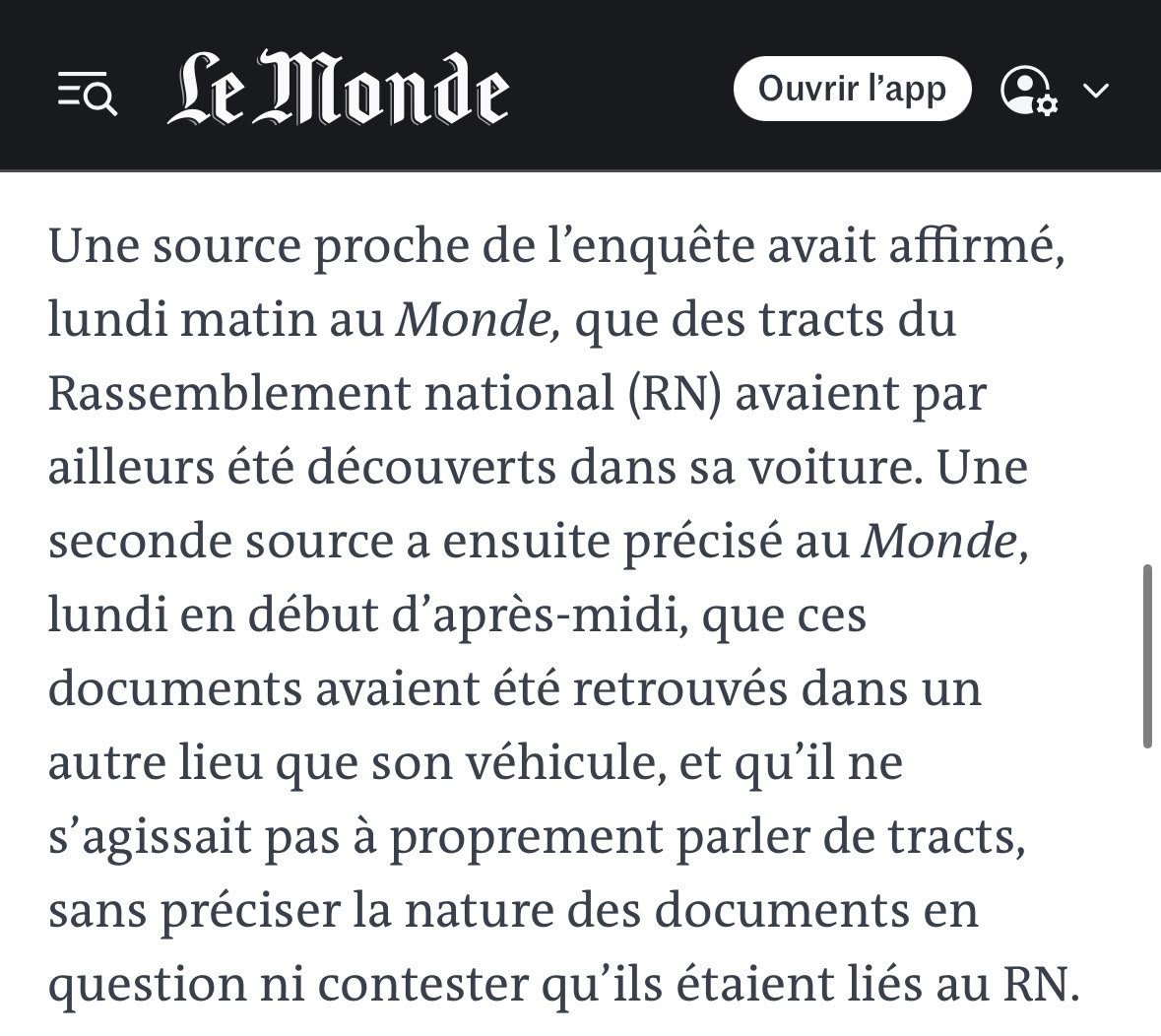 alexandreFEKKAK's tweet photo. Dans une indécence la plus totale, Olivier Faure ment aux Français. 

Les allégations portées par le Monde se sont révélées fausses, il n'y avait pas de tract RN dans la voiture de Kevin T. 

@faureolivier veuillez supprimer votre tweet passible de diffamation. Veuillez vous excuser pour votre atroce mensonge, autrement vous serez de ceux qui salissent la démocratie. (A défaut de déjà l'être)