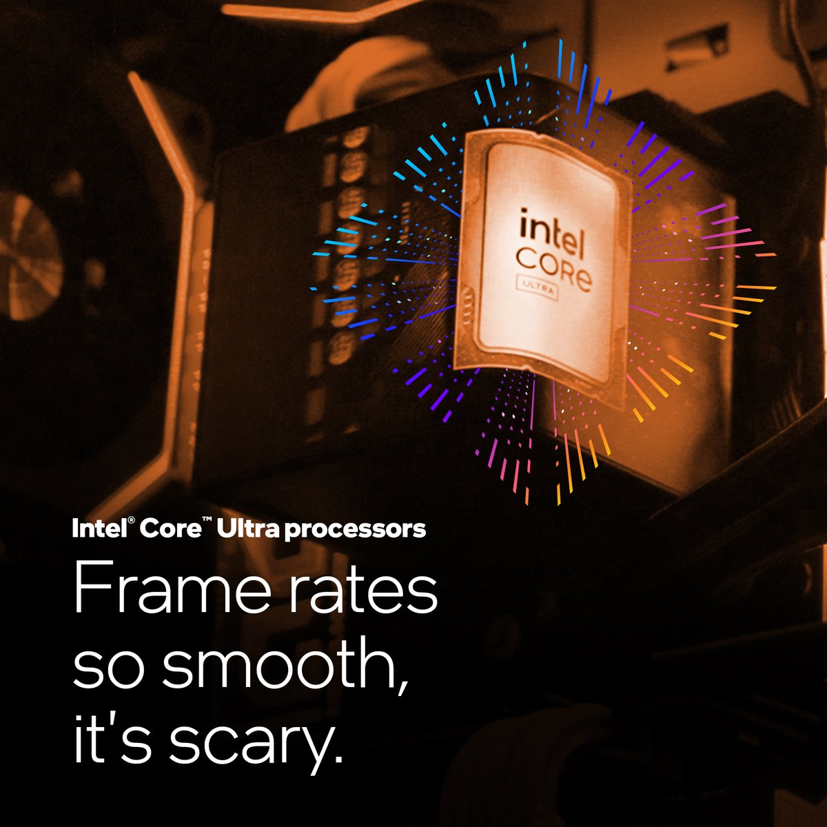 IntelGaming's tweet photo. This Halloween, be afraid of the games that keep you up at night—not your PC's performance. 🎃 

Check out our blog to see how Intel Core Ultra processors are powering some of the season's best (and spookiest) games: https://t.co/a9cFomy9Aj https://t.co/4ldLSLKGF5