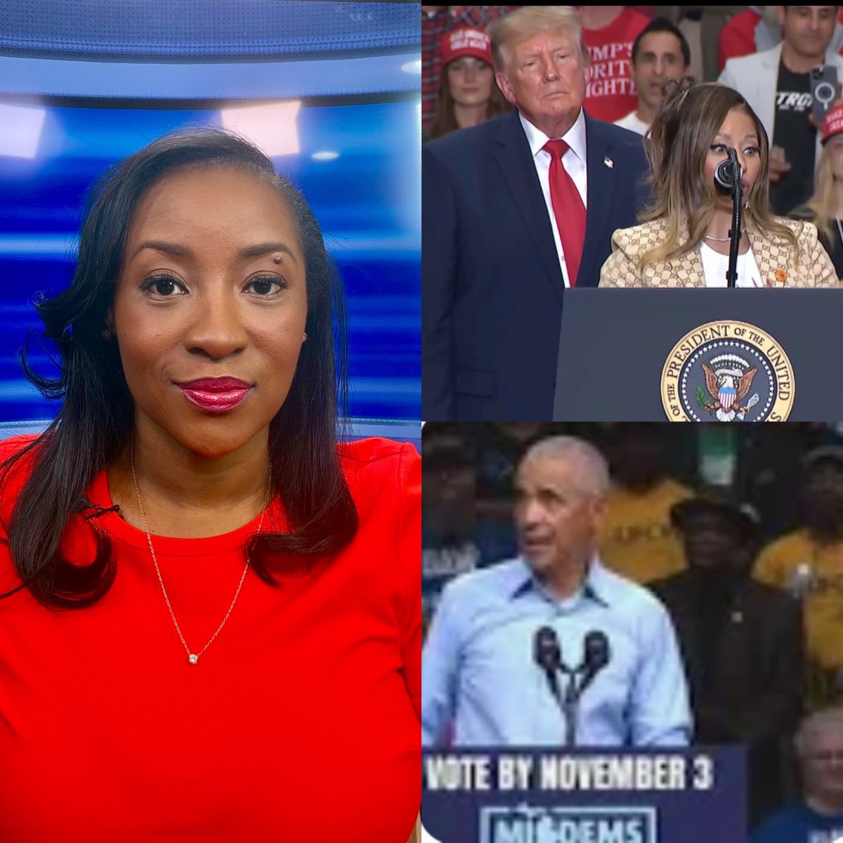 PatricePinkFile's tweet photo. 📺 Coming up: Tune into @NewsmaxII @JohnFBachman at Noon. Discussing elections, specifically Michigan. 

El-Sayed had Obama, Rogers brought out Trump &amp; Nicki Minaj. Who did it best? https://t.co/wWclX4ZQ46