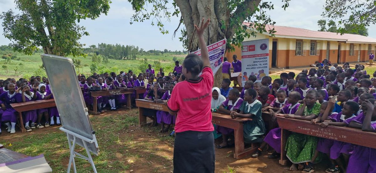 gpcu323's tweet photo. October Called, we answered!!!
The Girls month was well spent.
To celebrate the International Day of the Girl, we visted schools, empwered the girls, and enhanced their stay in schools.
It was a purple day, diginity for a girl child promoted 🥰🥰 https://t.co/roYiSBmHgm