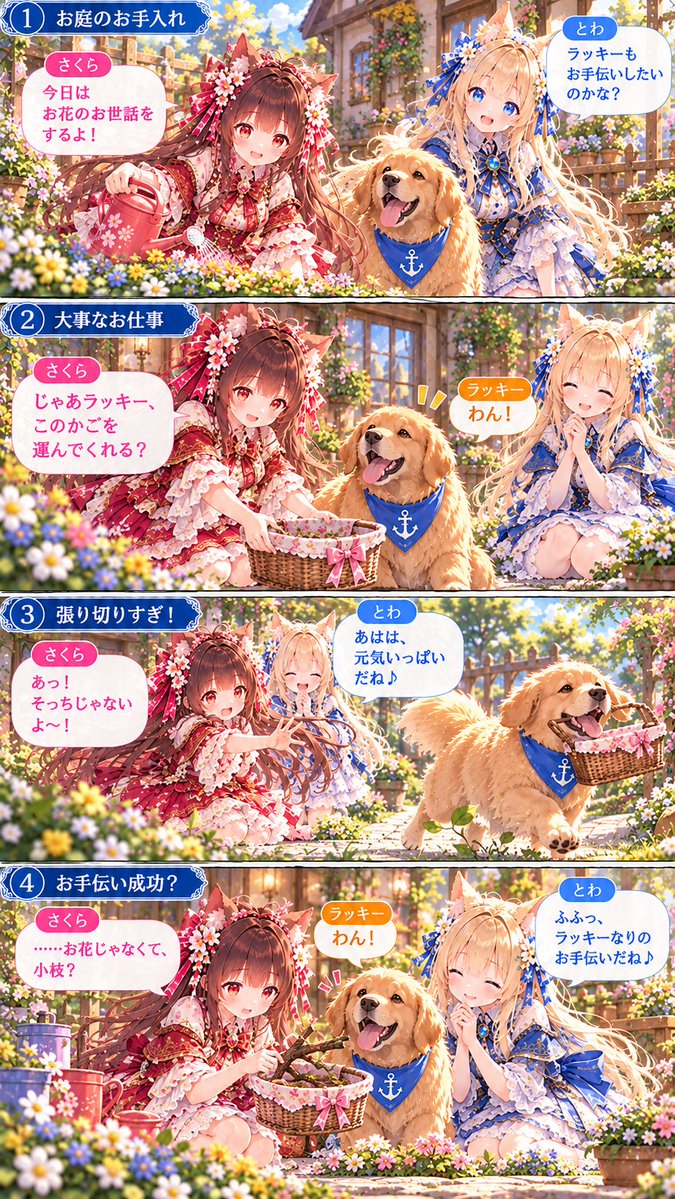 Lullshare's tweet photo. #AIイラスト
久しぶりの自宅で生活🏠🦊🧚 https://t.co/llqWfWPllx