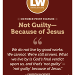 Photo by The Lutheran Witness (@LutheranWitness)