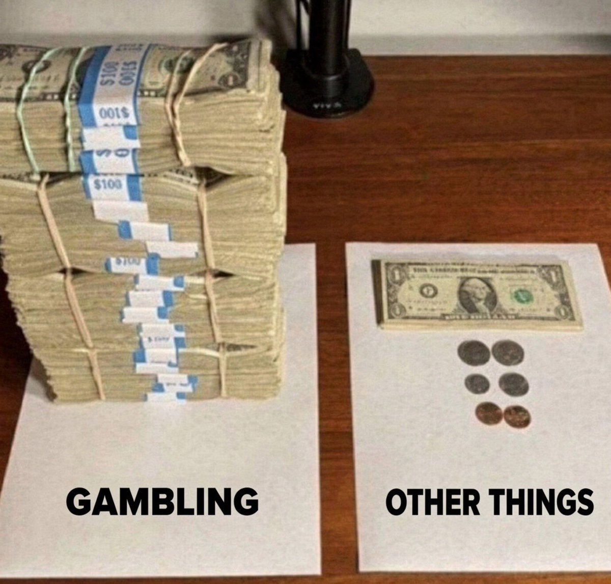 Unemployydd's tweet photo. Budget for next month is sorted 😎 https://t.co/hLYgIZu67v