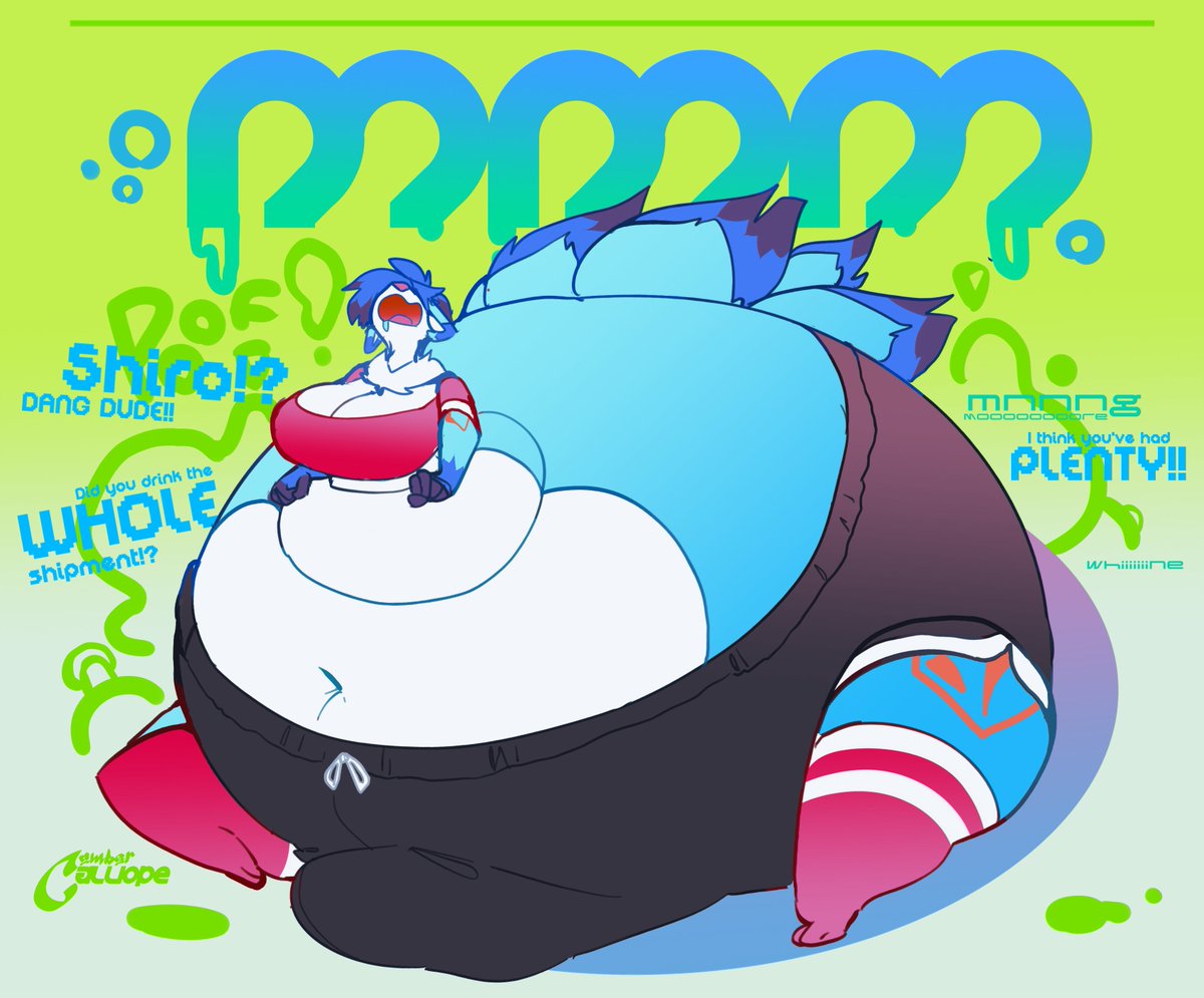 Amber_Calliope's tweet photo. Pear Juice P5 for @DragonMamaMax https://t.co/7WkTItp7Nl