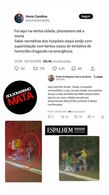 EllenBruna79908's tweet photo. o bolsonarismo MATA, essa raça é um câncer da humanidade https://t.co/JEsUGgUej0