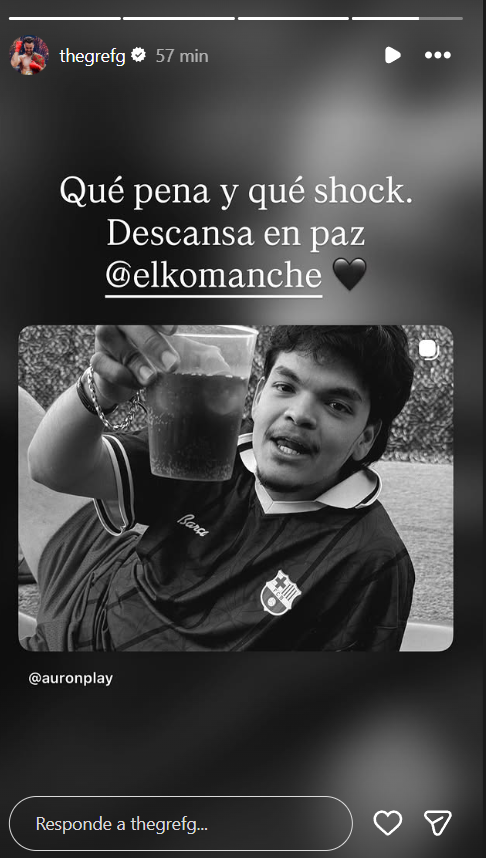 NextClipDaniel's tweet photo. Carola, TheGrefg y su gran amigo AuronPlay le dedican estas palabras a Komanche, a través de historias de Instagram. https://t.co/OGVgJF9cpk
